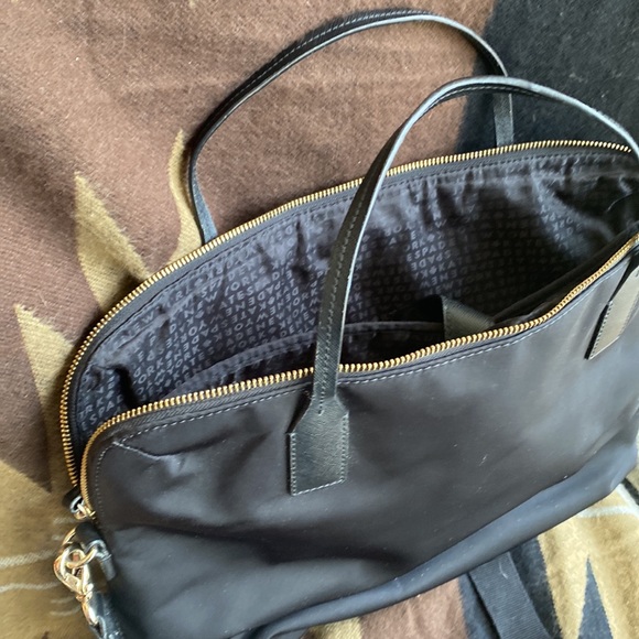 Kate Spade nylon brief double pocket computer bag - Picture 6 of 6